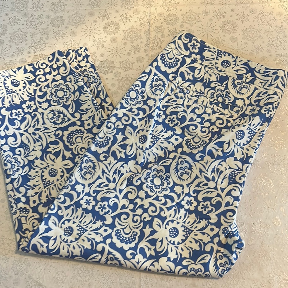 Talbots crop pant